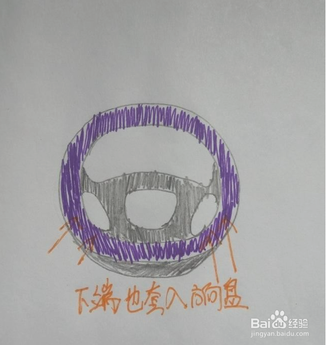 汽车方向盘套怎样套上去