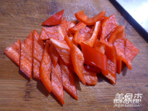 红椒油豆腐炒莴笋