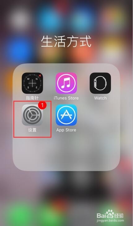 iPhone6怎么开启AssistiveTouch小白点