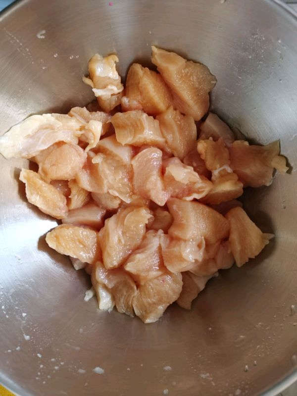 柠檬彩椒土豆鸡胸粒