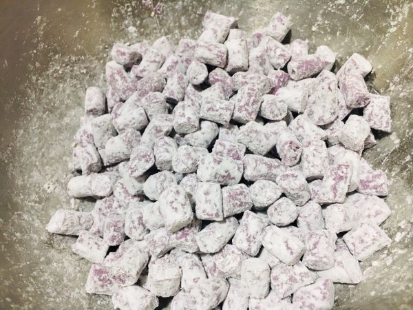 自制Q弹三色芋圆