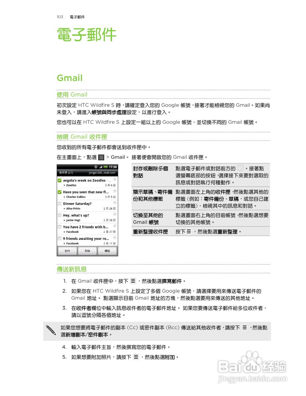 多普达 HTC Wildfire S A515c手机使用说明书:[11]