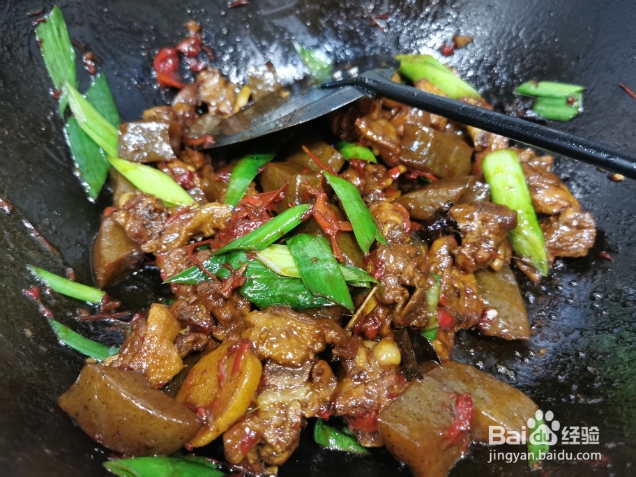 入口即化的魔芋烧鸭腿