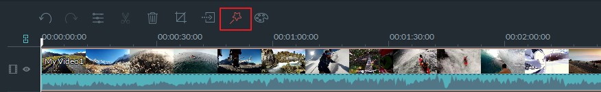 如何在神剪手编辑器中制作移轴效果
