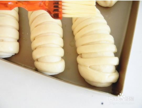奶香面包卷的做法