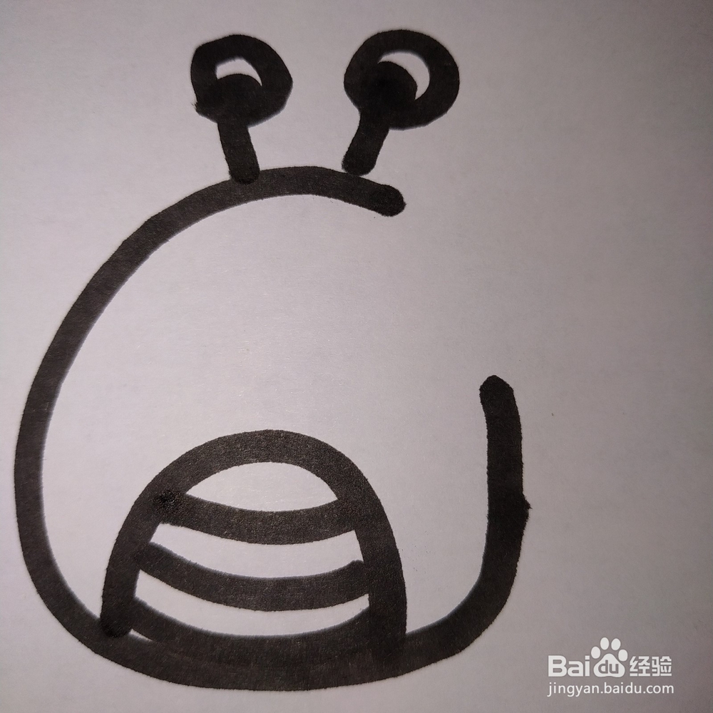 螃蟹的简笔画技法(三)