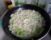#美食#丝瓜鸡蛋乌冬面做法