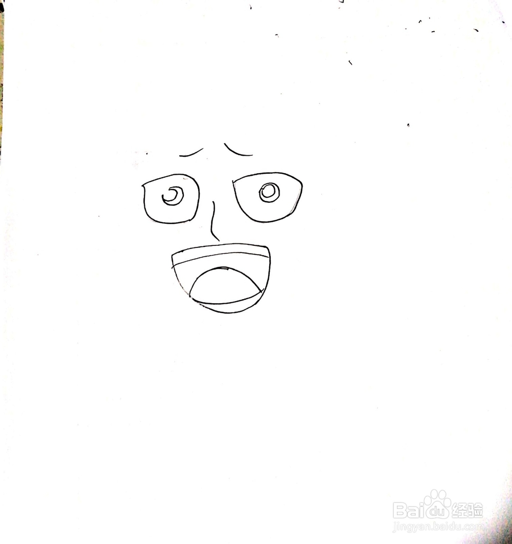 《航海王》系列之光月桃之助简笔画