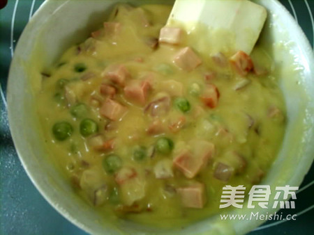 低油杂蔬火腿马芬