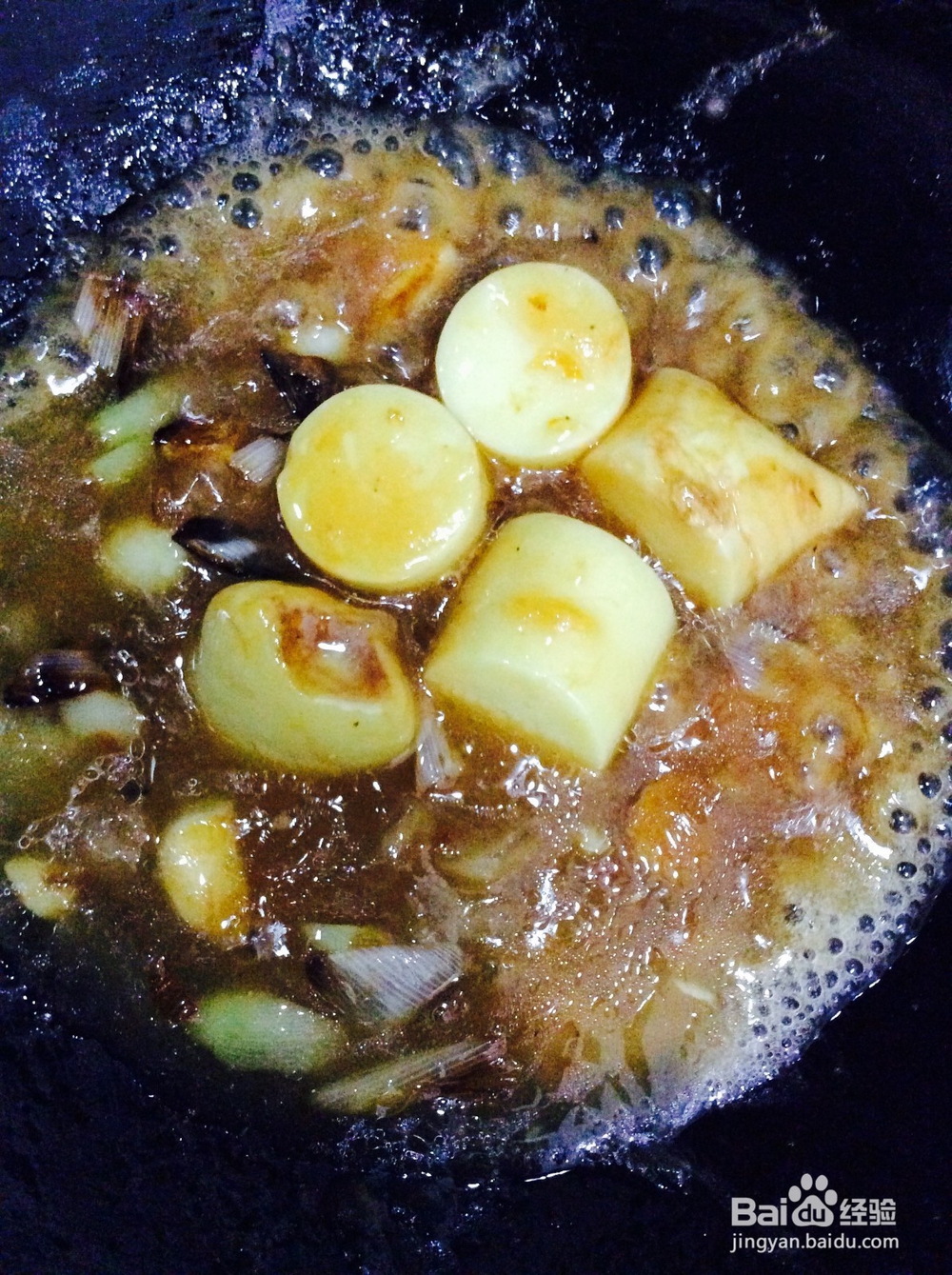 金针菇炖日本豆腐，简单家常小菜