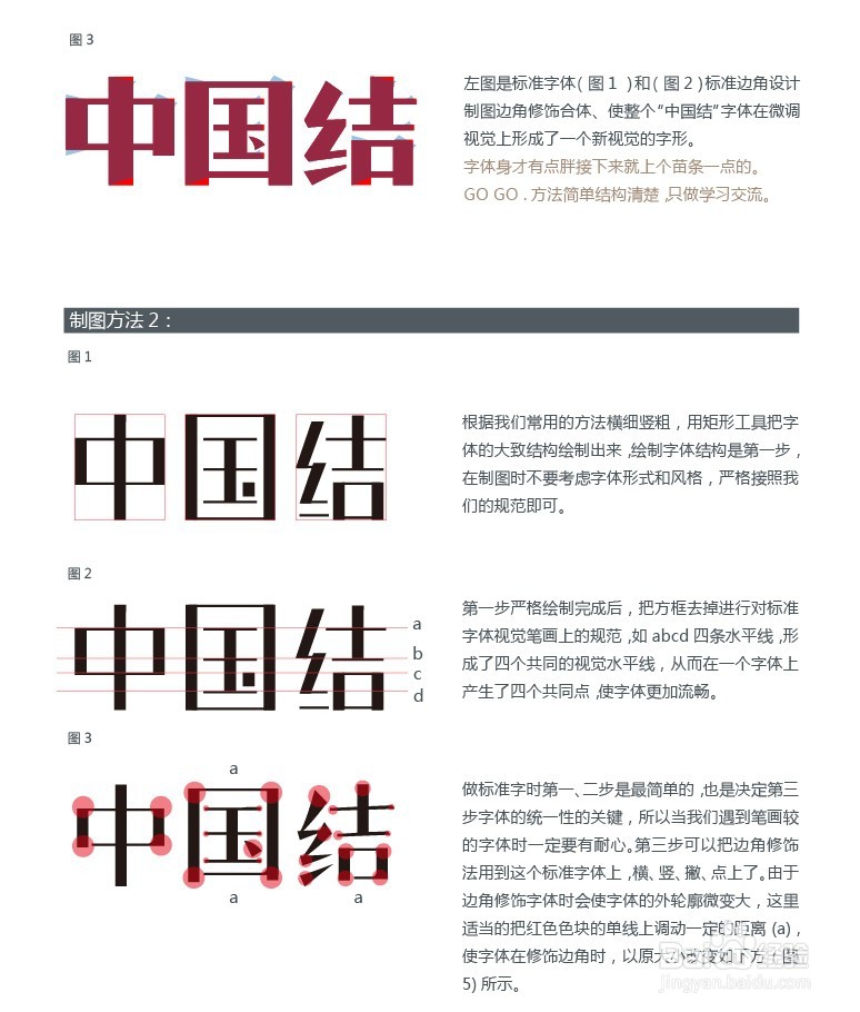 宋体字体设计教程心得篇-张家佳设计