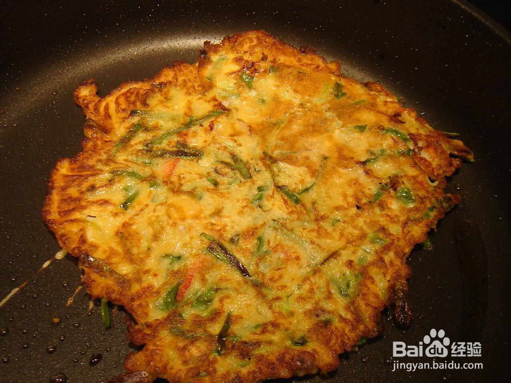 百吃不厌的泡菜煎饼