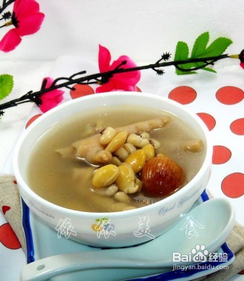 12道春季祛湿汤水---扁豆眉豆鸡脚汤