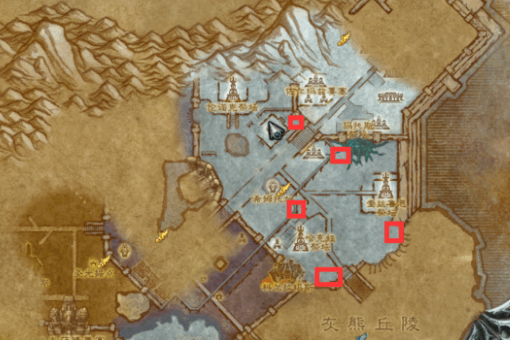 魔兽世界紫色老虎在哪里抓 坐标