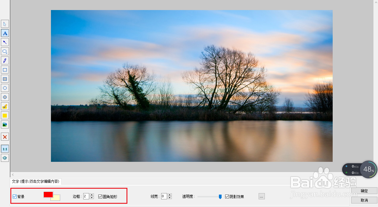FastStone Image Viewer为图片添加文字
