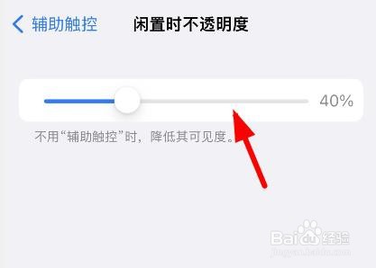 iPhone13如何配置闲置时不透明度