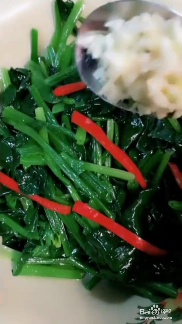 在家怎么做凉拌菠菜