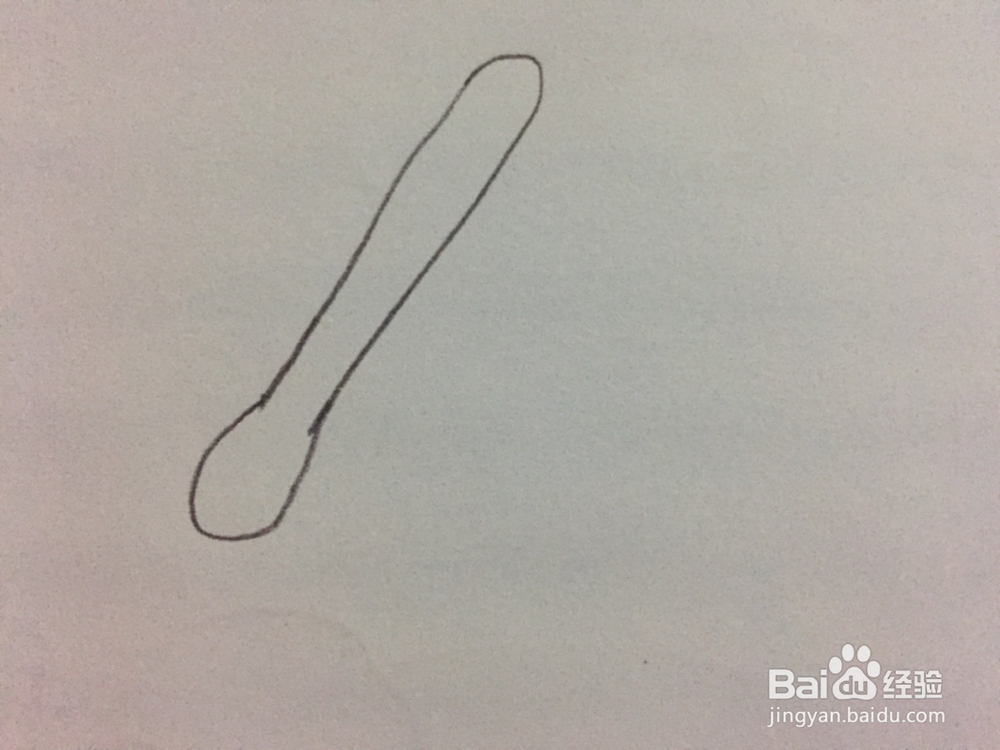 简笔画绘画刷子