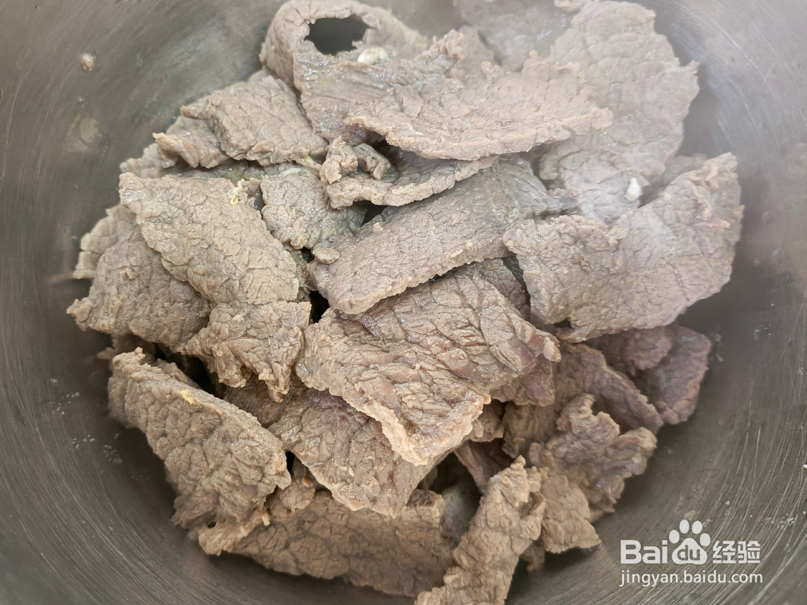 香菜拌牛肉的做法