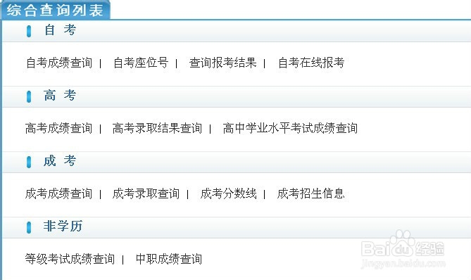 如何查询自考成绩
