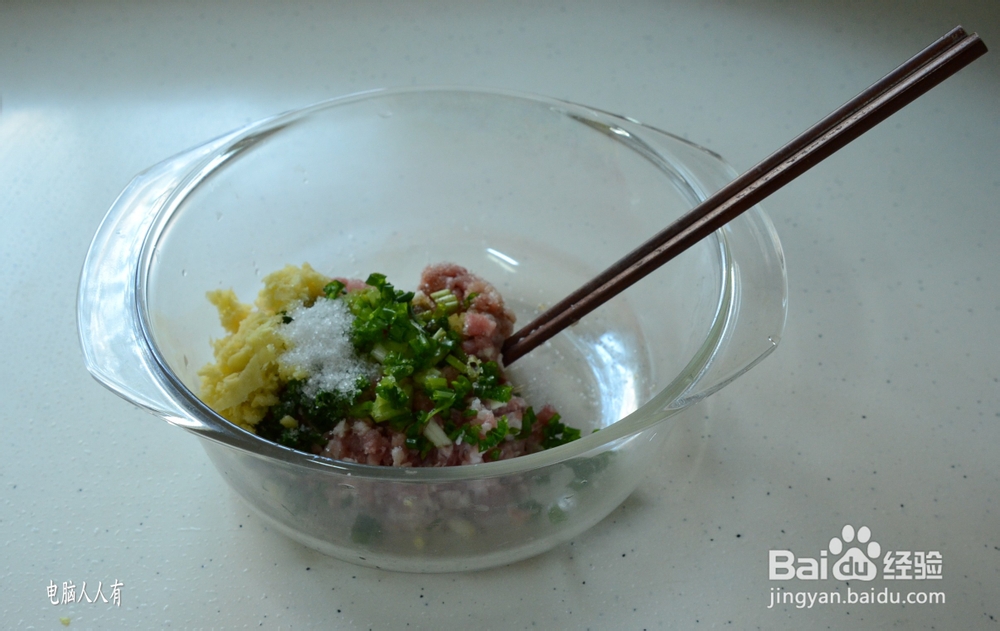 系列美食：[55]菜肉馄饨