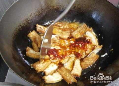 煎炒豆腐的做法