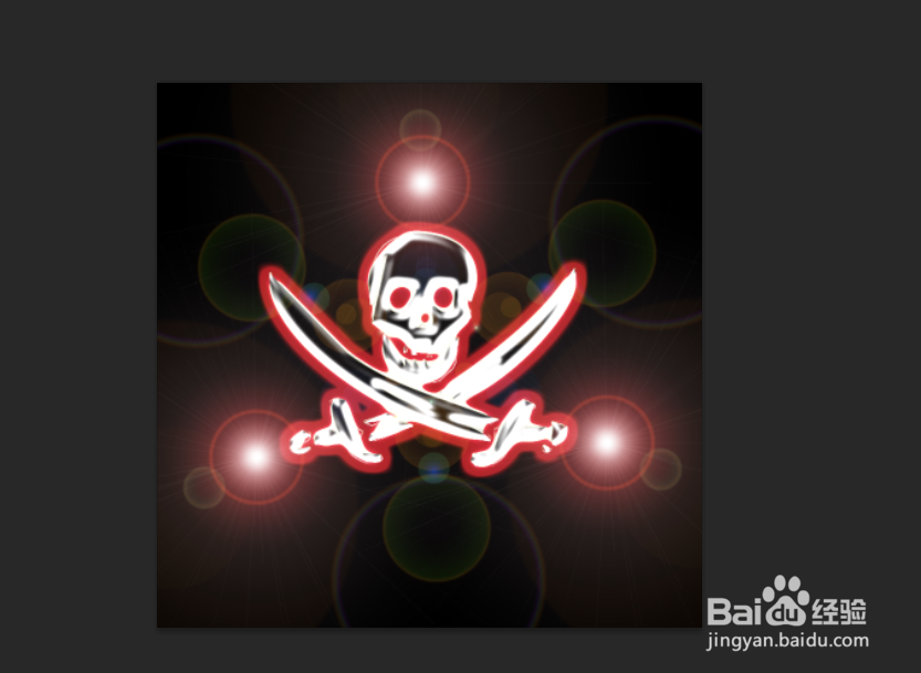 Photoshop制作海盗的标志