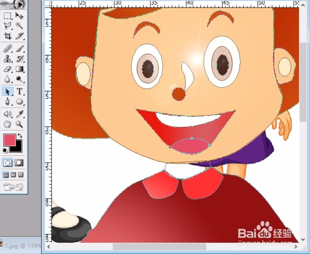 萌女孩卡通图片设计