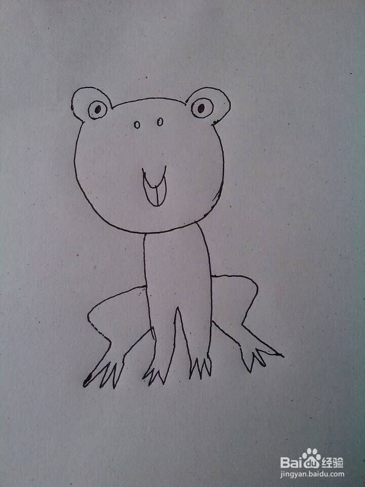 简笔画之小青蛙