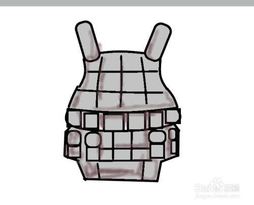 和平精英三级甲怎么画?