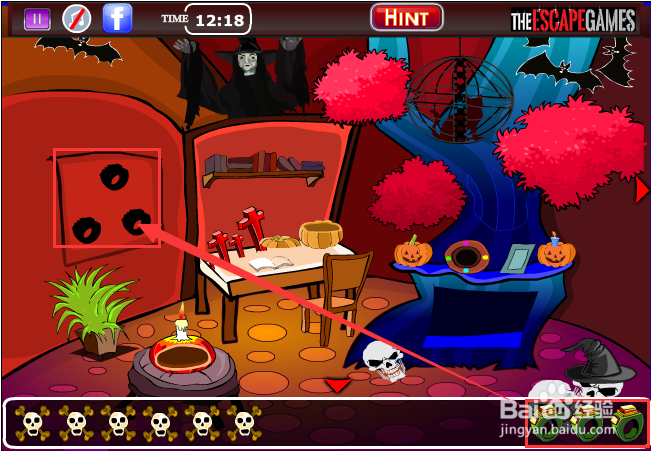 Flash游戏攻略：[21]汤姆万圣节逃脱