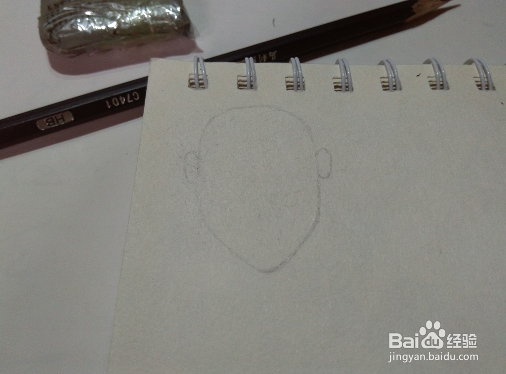 漫画线条人物头像