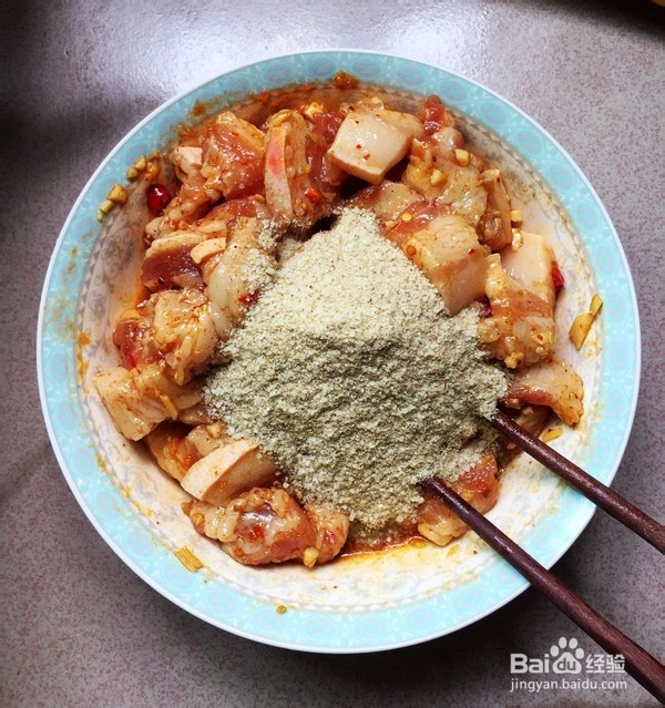 土豆粉蒸肉如何做