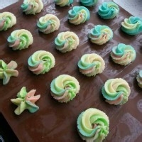 梦幻彩虹曲奇饼干