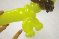 魔法气球造型系列之卡通气球狮子(下)