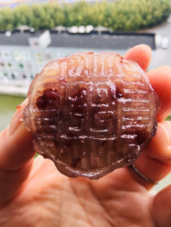 蔓越莓西米水晶饼