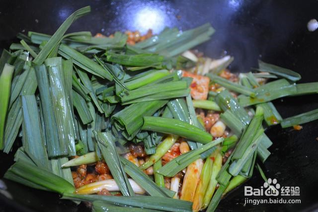 脆嫩鲜香蒜苗炒肉