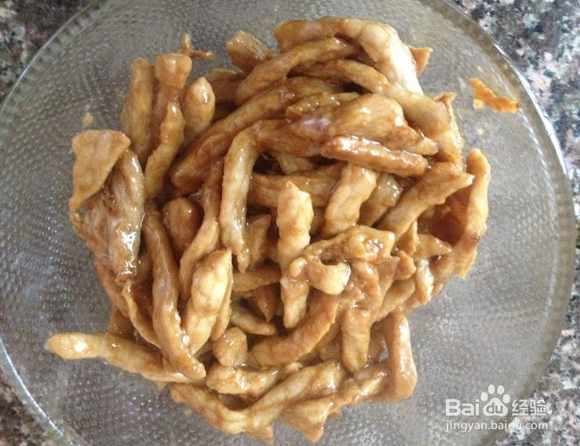 做一份素净的肉丝炒茄子