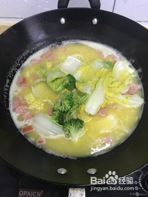 上汤娃娃菜的做法