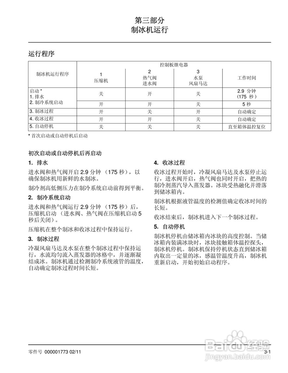 Manitowoc万利多QM30制冰机说明书:[2]