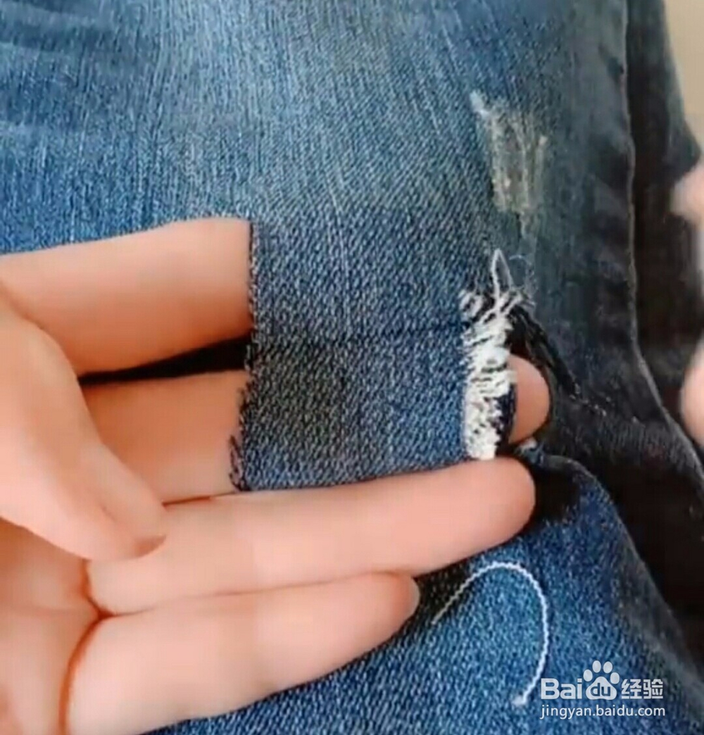 怀旧版牛仔裤做法