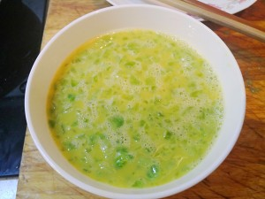 苦瓜煎蛋饼做法