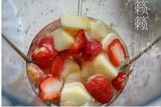 苹果血橙草莓汁