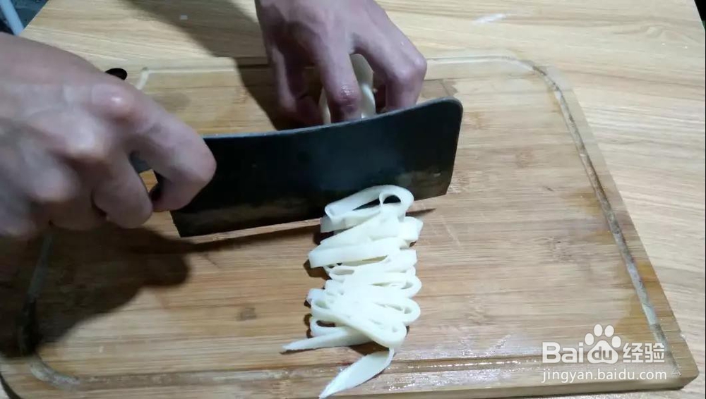 手把手教你家庭版凉皮制作全过程!