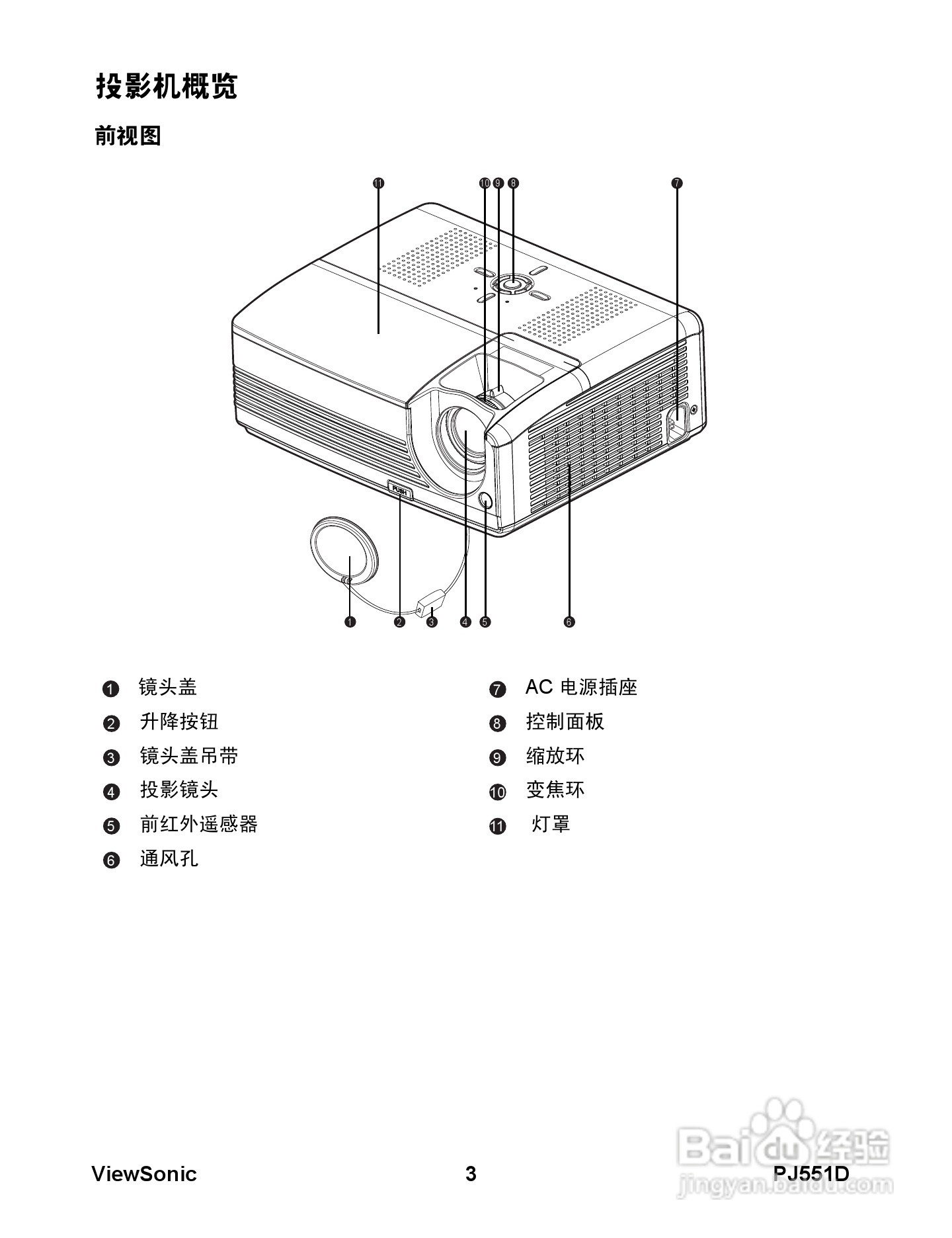 优派PJ551D投影机使用说明书:[1]