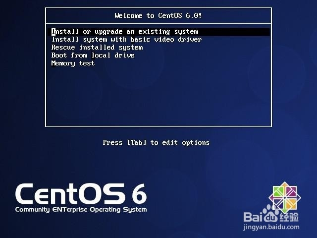 CentOS6.0 x86_64操作系统安装