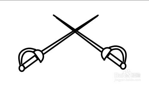 画图之击剑的画法教程