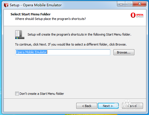 如何使用opera mobile模拟器安装和测试APP项目