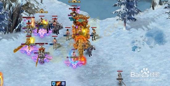 《烈火战神》雪域新地图的玩法