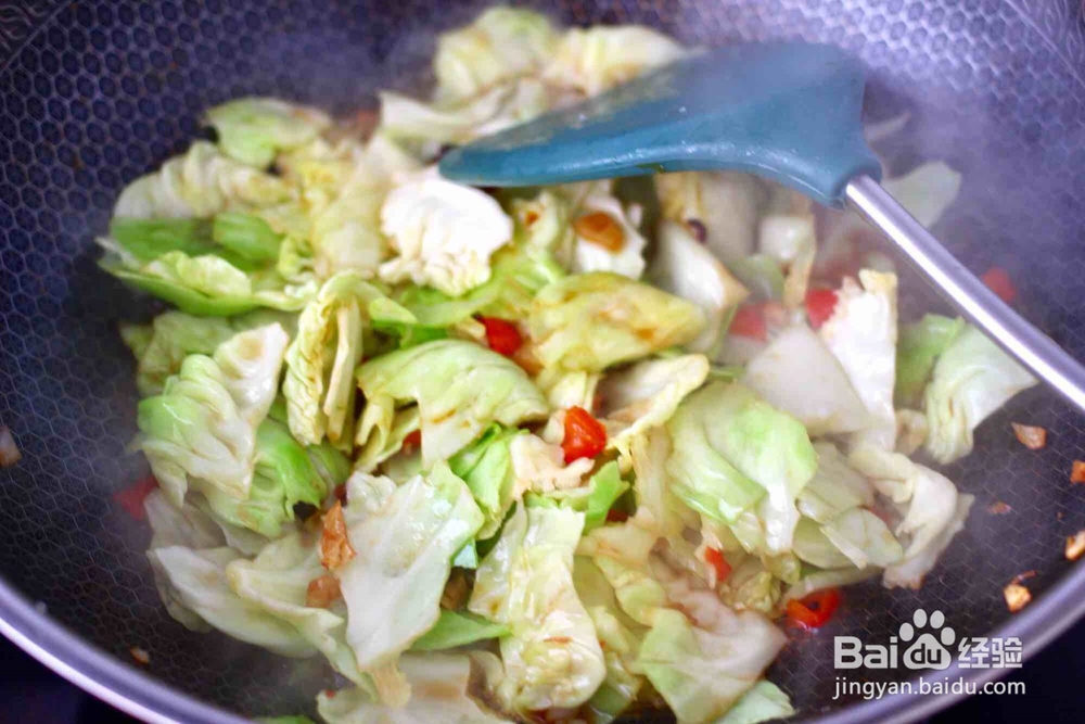 蒜香手撕包菜粉条